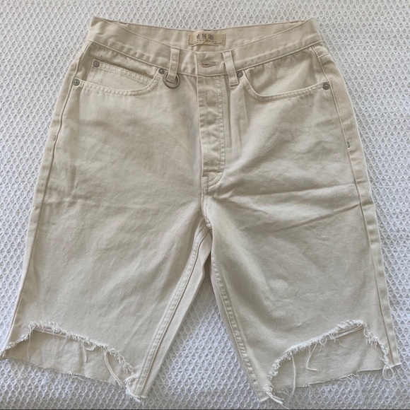 NWOT Free People We The Free Cutoff Denim Shorts - Picture 2 of 5